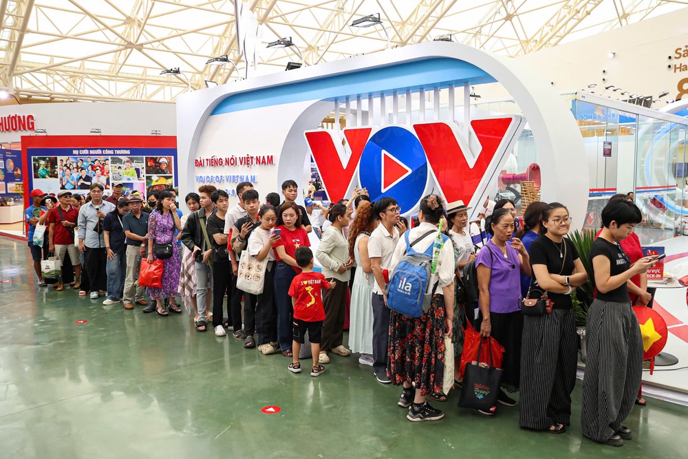 Dấu ấn của Đài Tiếng nói Việt Nam tại Triển lãm thành tựu đất nước - Ảnh 1.