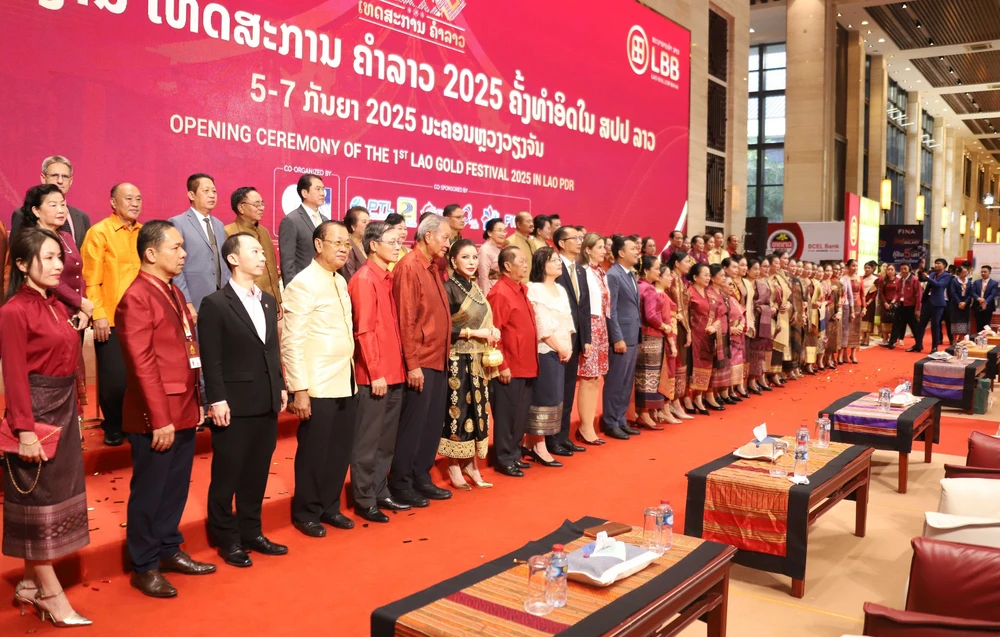Festival Vàng Lào 2025 - sự kiện lịch sử quảng bá tiềm năng và khẳng định vị thế vàng Lào - Ảnh 1.