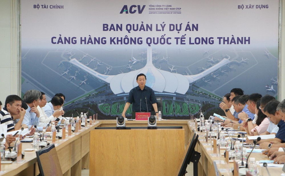 Phó Thủ tướng Trần Hồng Hà: Tập trung cao độ thi công hạng mục trọng yếu tại sân bay Long Thành - Ảnh 2.