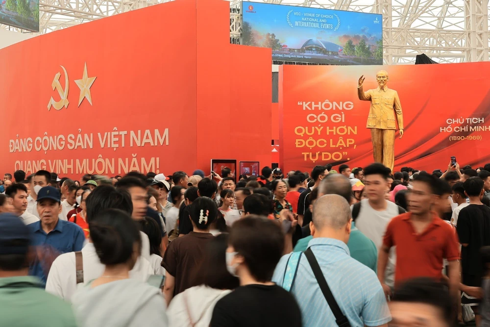 Hoàn thiện, phê duyệt chương trình Lễ bế mạc Triển lãm thành tựu Đất nước - Ảnh 1.