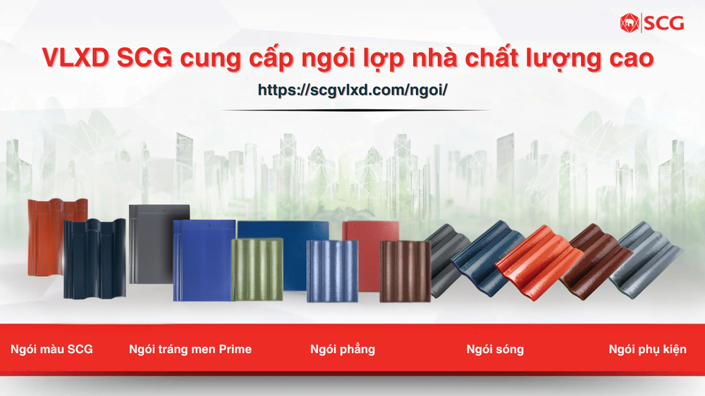SCG VLXD cung cấp Ngói lợp nhà bền đẹp, nâng tầm giá trị công trình - Ảnh 1.