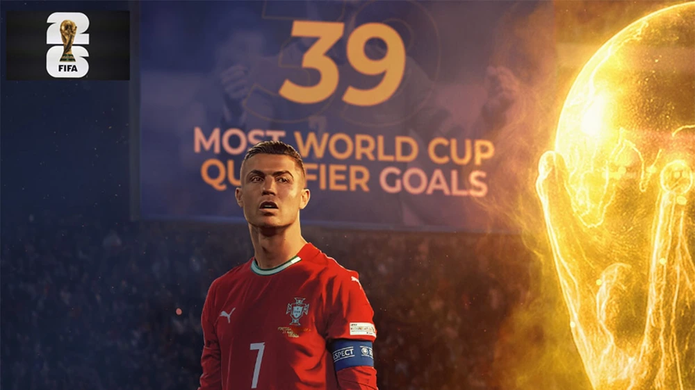 Ronaldo tiếp tục bỏ xa Messi, cân bằng kỷ lục đặc biệt của bóng đá thế giới - Ảnh 3.
