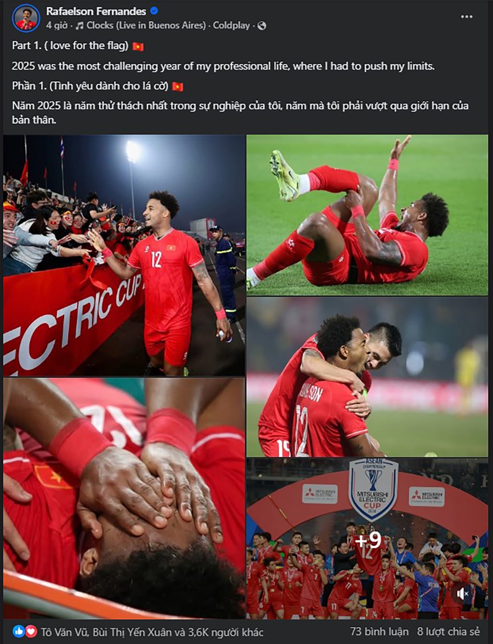 Đầu năm mới 2026, Xuân Son chia sẻ về tình yêu với ĐT Việt Nam và giai đoạn thử thách nhất sự nghiệp - Ảnh 1.