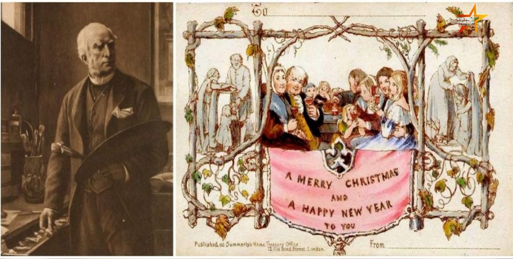 Chuyện thú vị về những tấm thiệp mừng năm mới - Ảnh 1.