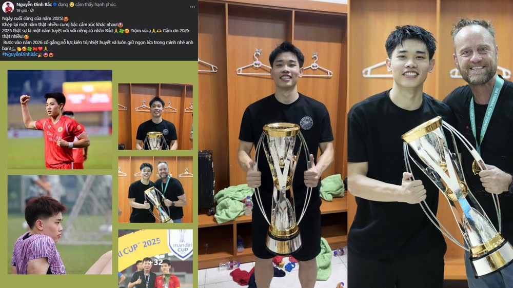 Các ngôi sao bóng đá Việt Nam đón năm mới thế nào? - Ảnh 3.