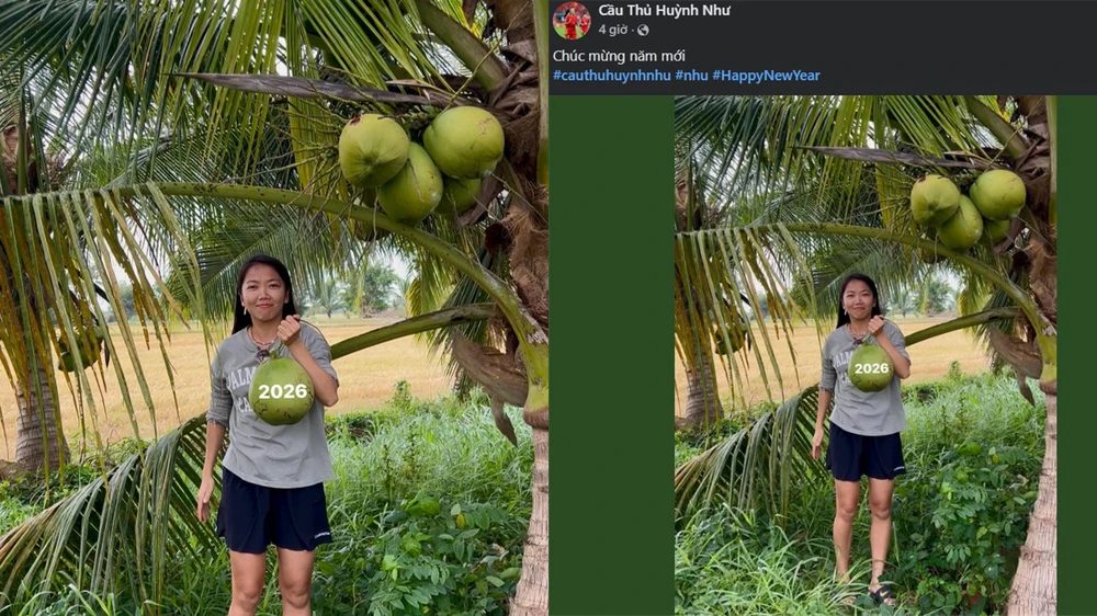 Huỳnh Như chào năm 2026 bằng hình ảnh siêu ấn tượng, khiến dân mạng phải hết lời khen vì sự hài hước - Ảnh 2.