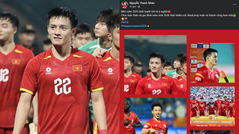 Các ngôi sao bóng đá Việt Nam đón năm mới thế nào? - Ảnh 2.