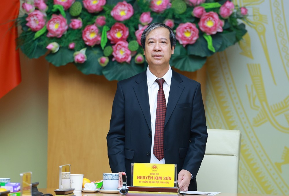 Bộ trưởng Nguyễn Kim Sơn: Giáo dục Việt Nam sẽ vận hành trên nền tảng một thể chế mới - Ảnh 1.