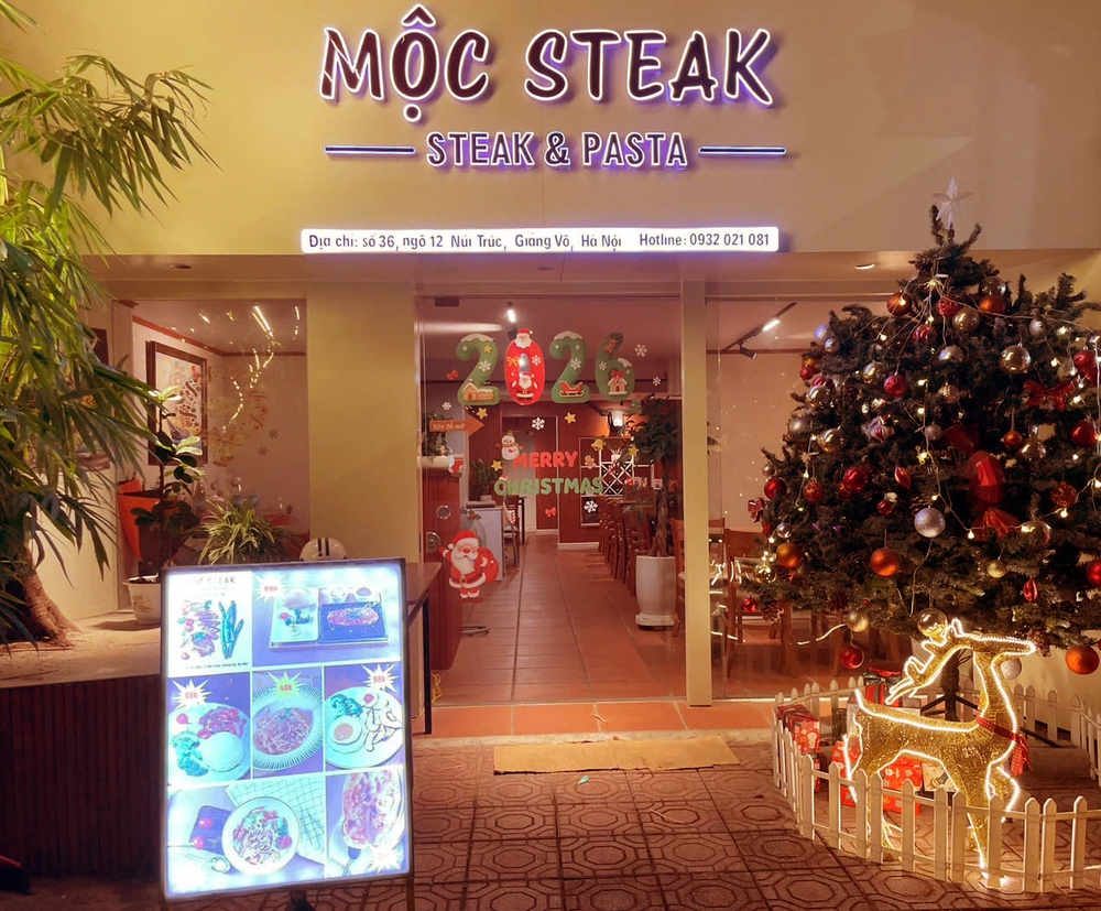 Mộc Steak & Pasta: "Trạm sạc" năng lượng ngọt ngào giữa lòng phố Núi Trúc  - Ảnh 1.