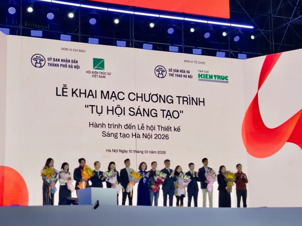 Khai mạc chương trình “Tụ hội Sáng tạo” – Hành trình đến Lễ hội Thiết kế Sáng tạo Hà Nội 2026 - Ảnh 3. Khai mạc chương trình “Tụ hội Sáng tạo” – Hành trình đến Lễ hội Thiết kế Sáng tạo Hà Nội 2026 - Ảnh 3.