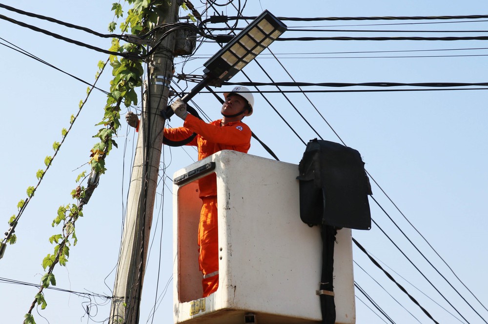 TTXVN phối hợp thực hiện chương trình “Thắp sáng đường quê” tại Đồng Phú - Ảnh 8.