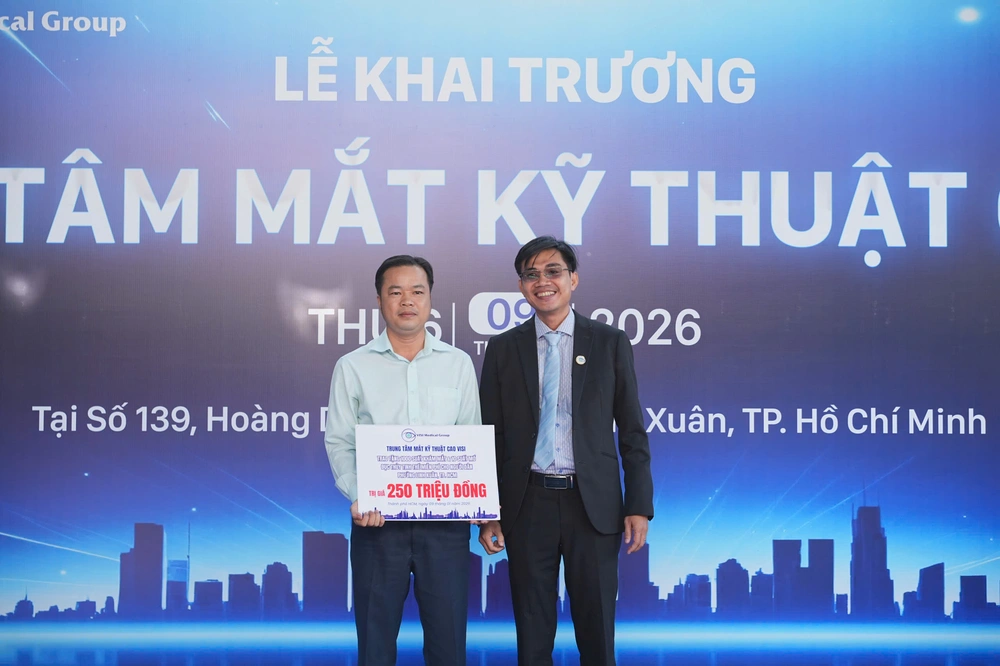 Trung tâm Mắt Kỹ thuật cao VISI khai trương tại thành phố Thủ Đức, Hồ Chí Minh - Ảnh 1.
