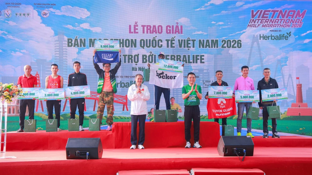 Hơn 7.000 vận động viên tham gia Giải Bán Marathon Quốc tế Việt Nam tài trợ bởi Herbalife 2026   - Ảnh 1.