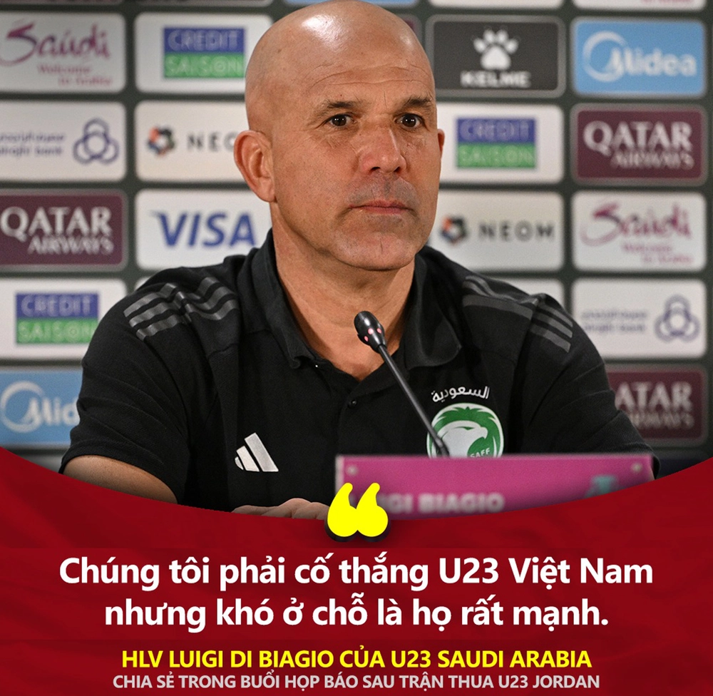 HLV Luigi Di Biagio: Biết là U23 Việt Nam mạnh, nhưng không ngờ mạnh như vậy - Ảnh 1.