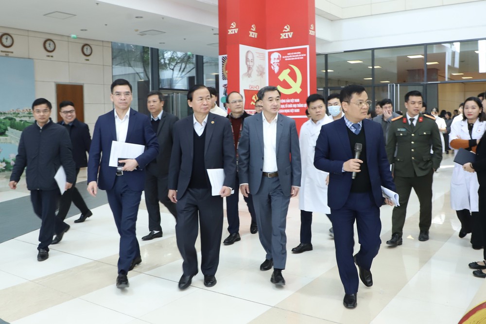 Diễn tập bảo đảm công tác y tế phục vụ Đại hội XIV của Đảng - Ảnh 1.