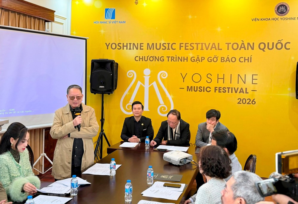 Yoshine Music Festival toàn quốc 2026: Bệ phóng cho tài năng âm nhạc trẻ - Ảnh 1.