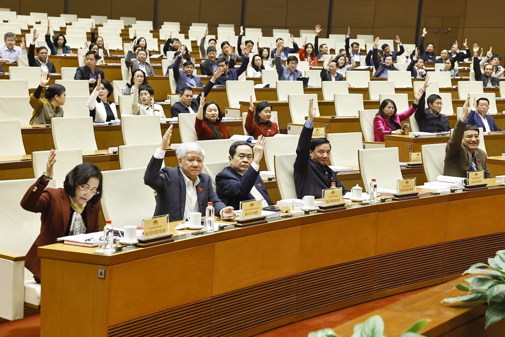 Bầu cử Quốc hội và HĐND: Lấy ý kiến cử tri nơi công tác đối với 122 người ứng cử đại biểu Quốc hội chuyên trách ở Trung ương - Ảnh 2.