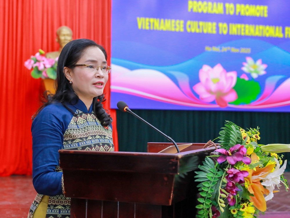 Thứ trưởng Trịnh Thị Thủy: Văn hóa thổi bùng khát vọng phát triển đất nước trong giai đoạn mới - Ảnh 1.