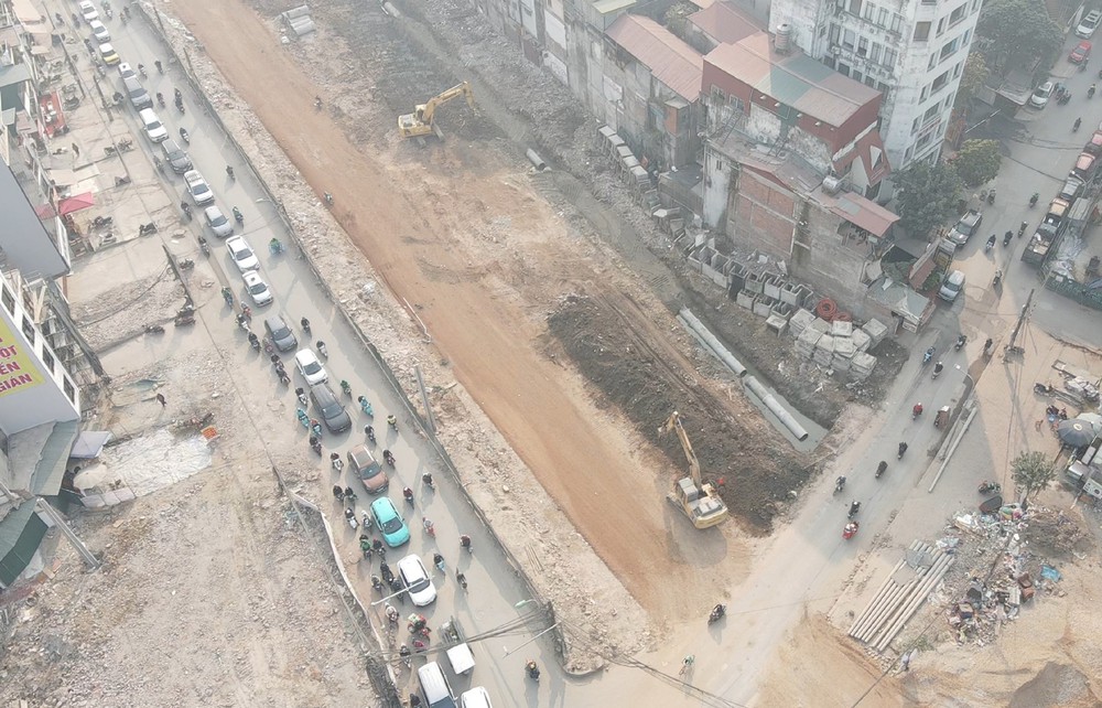 Hà Nội thông xe kỹ thuật đường Vành đai 1, đoạn Hoàng Cầu - Voi Phục - Ảnh 5.