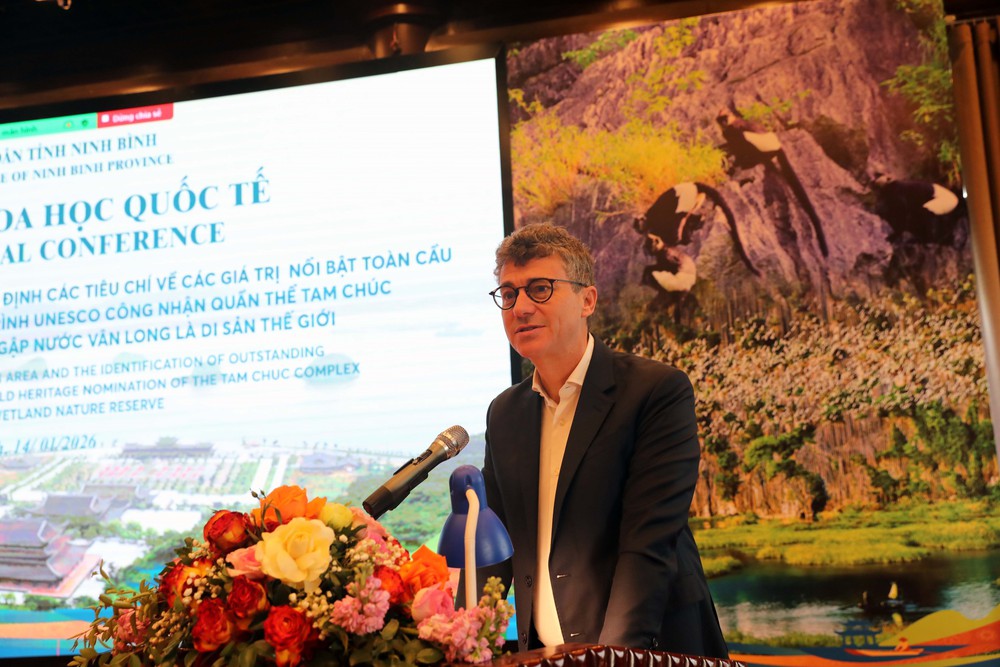 Xác lập giá trị nổi bật toàn cầu và lộ trình đề cử Di sản Thế giới Quần thể Tam Chúc và Khu bảo tồn thiên nhiên đất ngập nước Vân Long - Ảnh 4. Xác lập giá trị nổi bật toàn cầu và lộ trình đề cử Di sản Thế giới Quần thể Tam Chúc và Khu bảo tồn thiên nhiên đất ngập nước Vân Long - Ảnh 4.