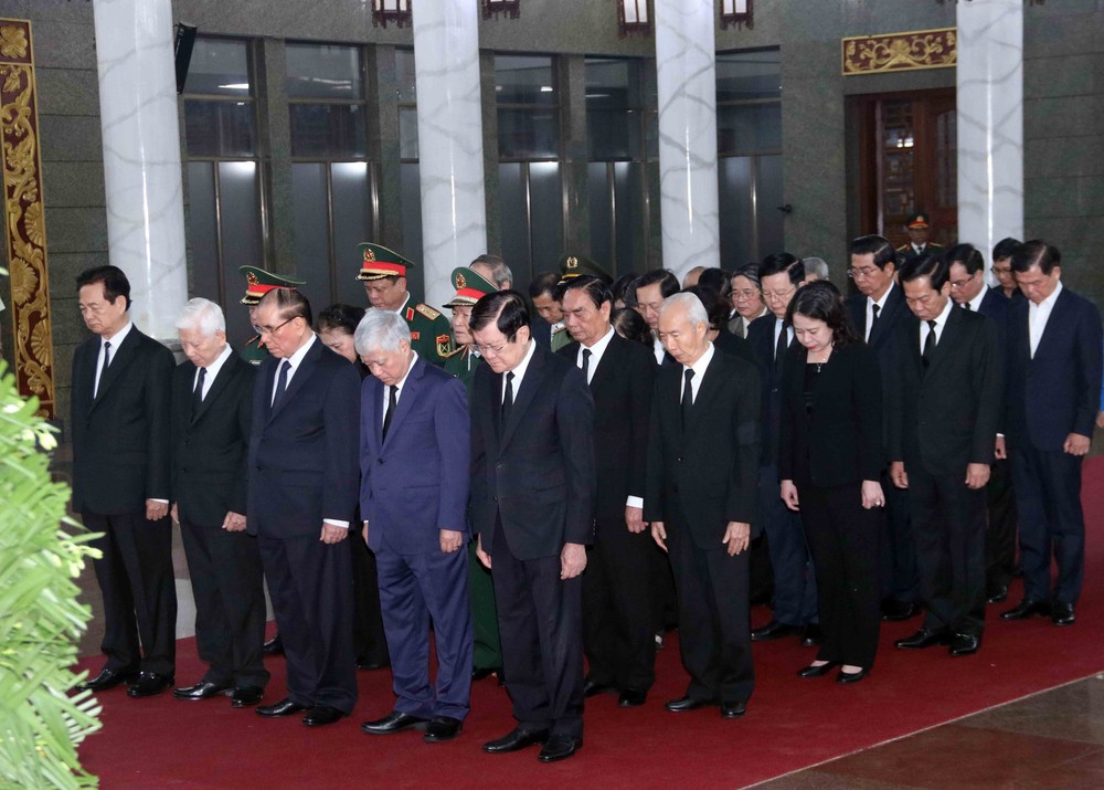 Lễ tang cấp nhà nước Đại tướng, Anh hùng lực lượng vũ trang nhân dân Lê Văn Dũng - Ảnh 1.