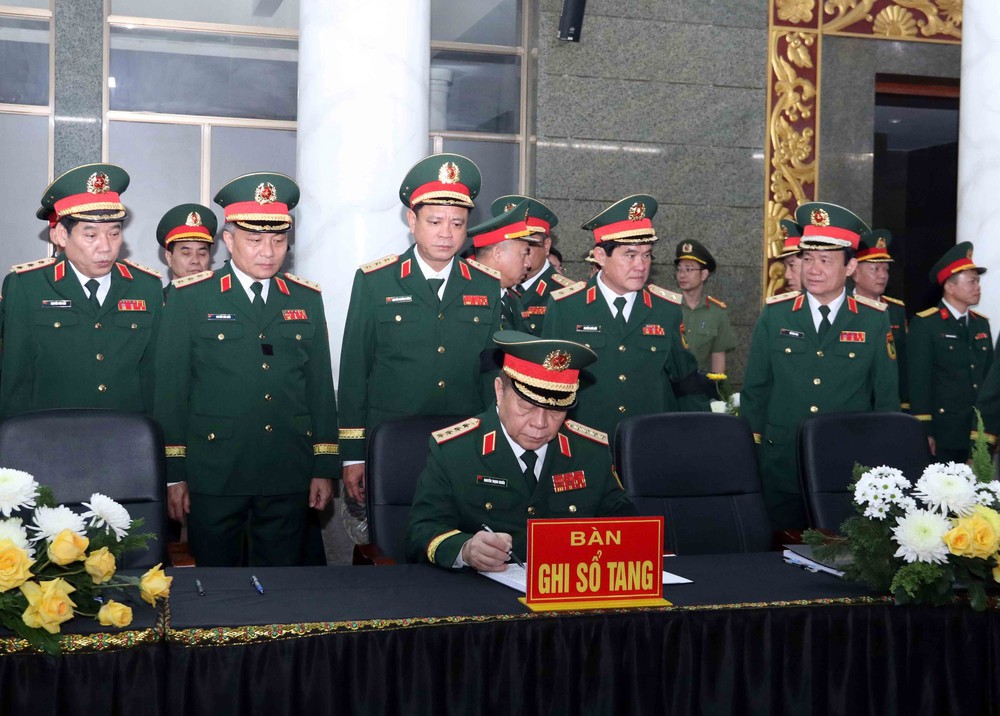 Lễ tang cấp nhà nước Đại tướng, Anh hùng lực lượng vũ trang nhân dân Lê Văn Dũng - Ảnh 8.