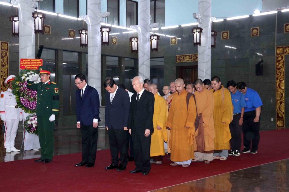 Lễ tang cấp nhà nước Đại tướng, Anh hùng lực lượng vũ trang nhân dân Lê Văn Dũng - Ảnh 12.