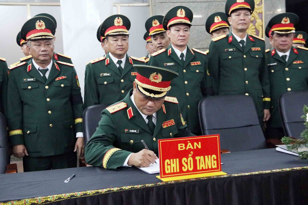 Lễ tang cấp nhà nước Đại tướng, Anh hùng lực lượng vũ trang nhân dân Lê Văn Dũng - Ảnh 7.