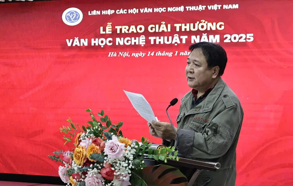 85 tác phẩm xuất sắc được trao Giải thưởng Văn học nghệ thuật năm 2025 - Ảnh 1.