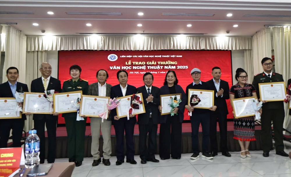 85 tác phẩm xuất sắc được trao Giải thưởng Văn học nghệ thuật năm 2025 - Ảnh 2.