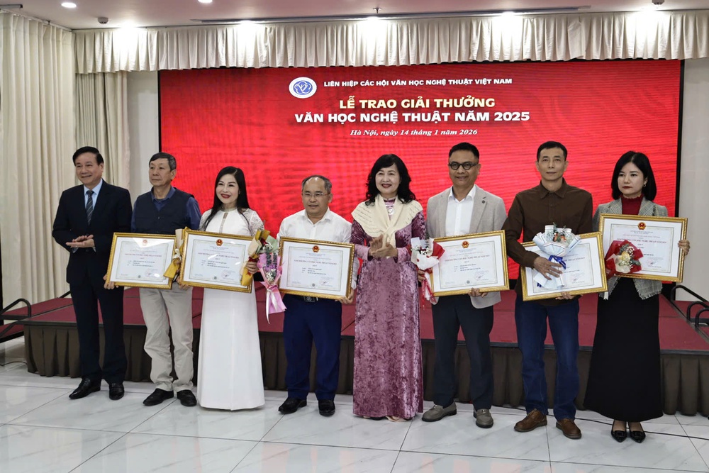 85 tác phẩm xuất sắc được trao Giải thưởng Văn học nghệ thuật năm 2025 - Ảnh 4.