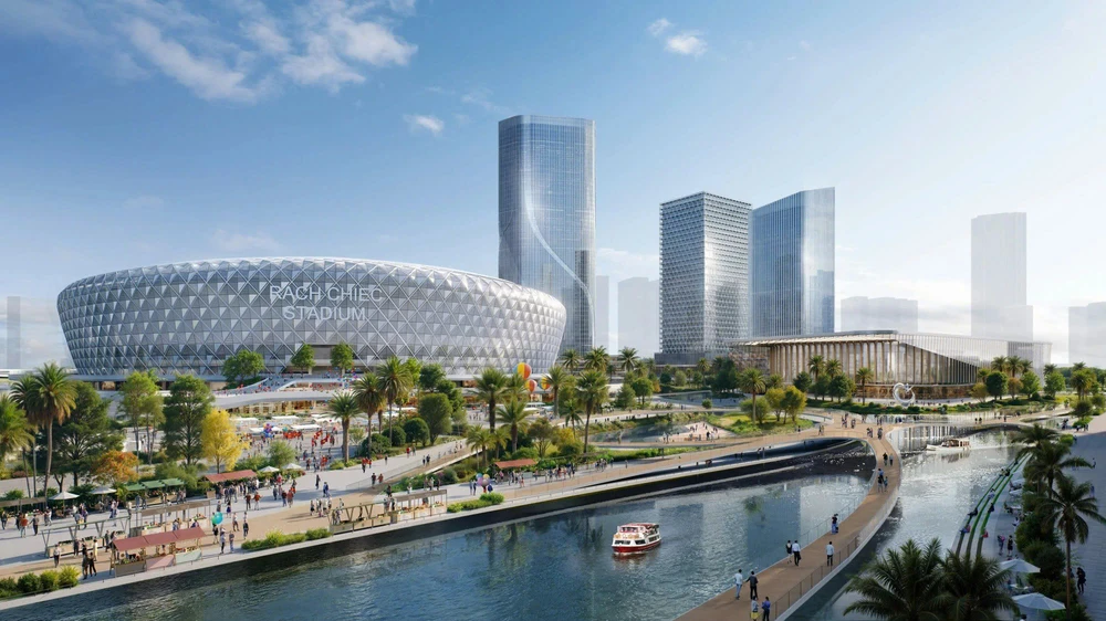 Hình ảnh siêu đô thị thể thao với sân vận động hơn 70.000 chỗ ngồi khởi công tại TP.HCM - Ảnh 6. Hình ảnh siêu đô thị thể thao với sân vận động hơn 70.000 chỗ ngồi khởi công tại TP.HCM - Ảnh 6.