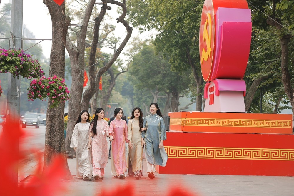 ĐẠI HỘI ĐẢNG XIV: Phát huy sức mạnh từ niềm tự tôn dân tộc - Ảnh 1. ĐẠI HỘI ĐẢNG XIV: Phát huy sức mạnh từ niềm tự tôn dân tộc - Ảnh 1.