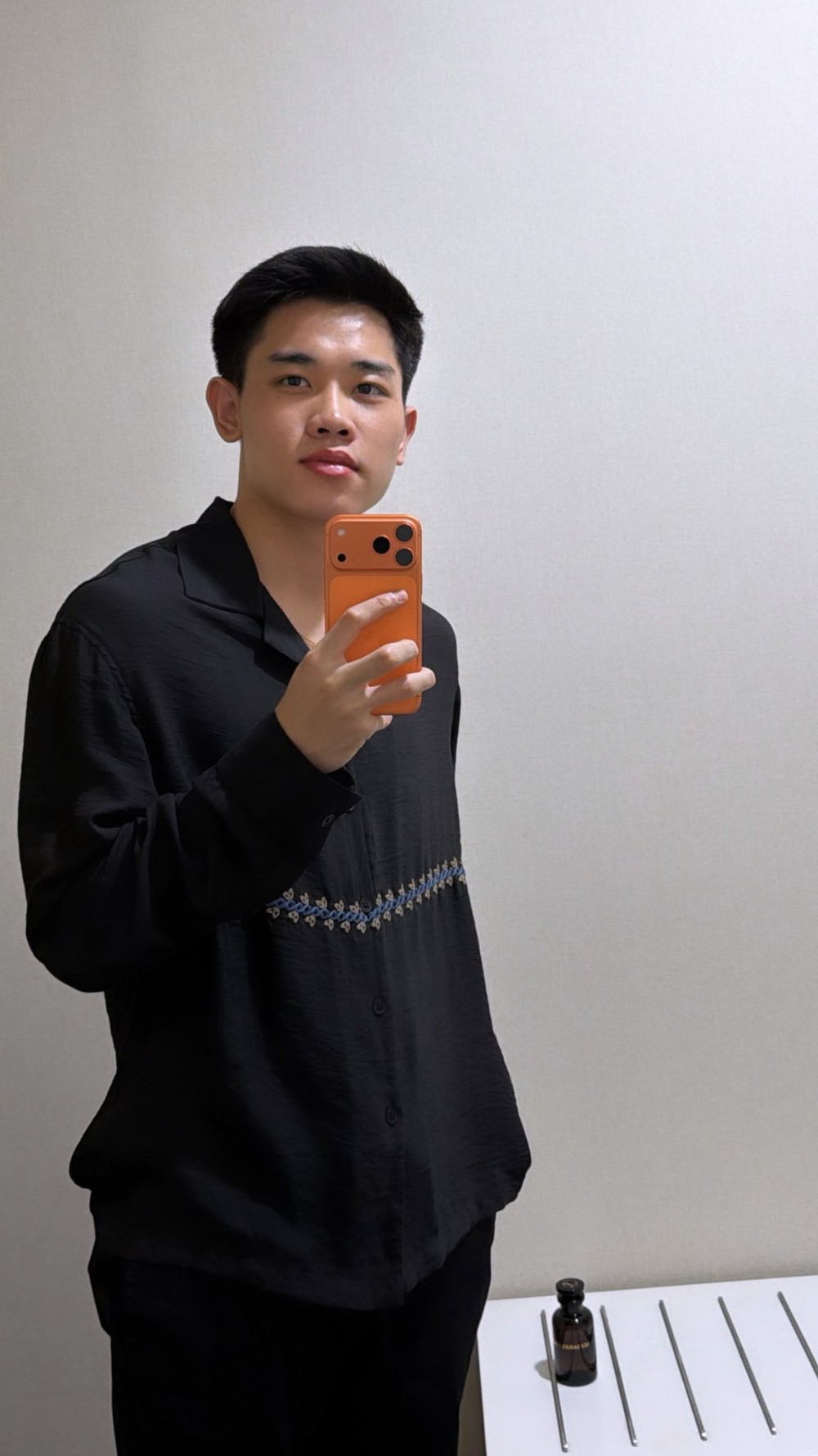 Phong cách thời trang 'đơn sắc' ứng dụng cao của Đình Bắc - Ảnh 4.