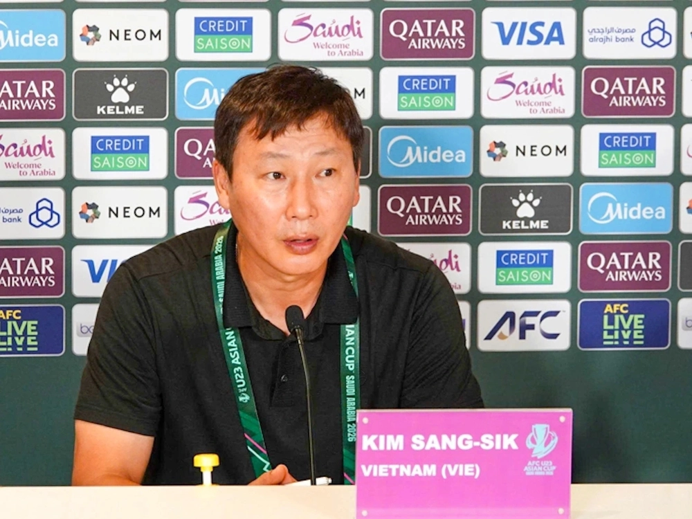 HLV Kim Sang Sik: 'Tôi tự hào về các cầu thủ U23 Việt Nam' - Ảnh 1.