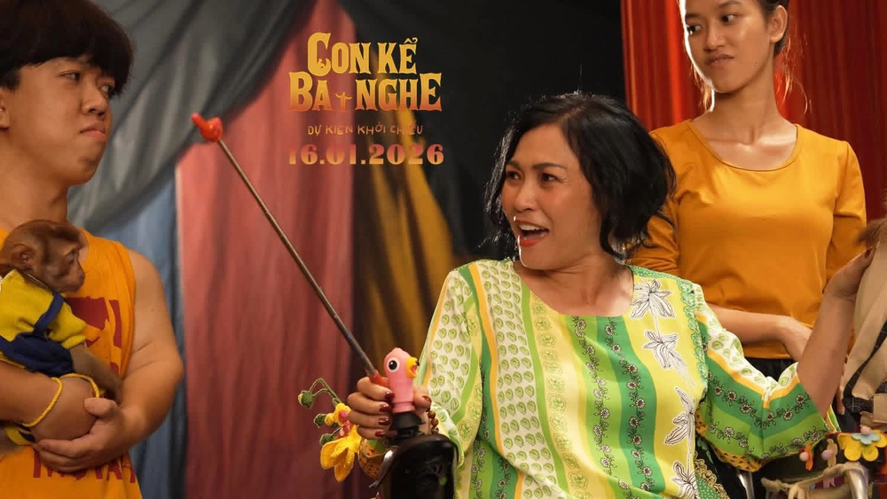 Phim “Con kể ba nghe” - Xiếc qua góc nhìn điện ảnh gia đình  - Ảnh 3.