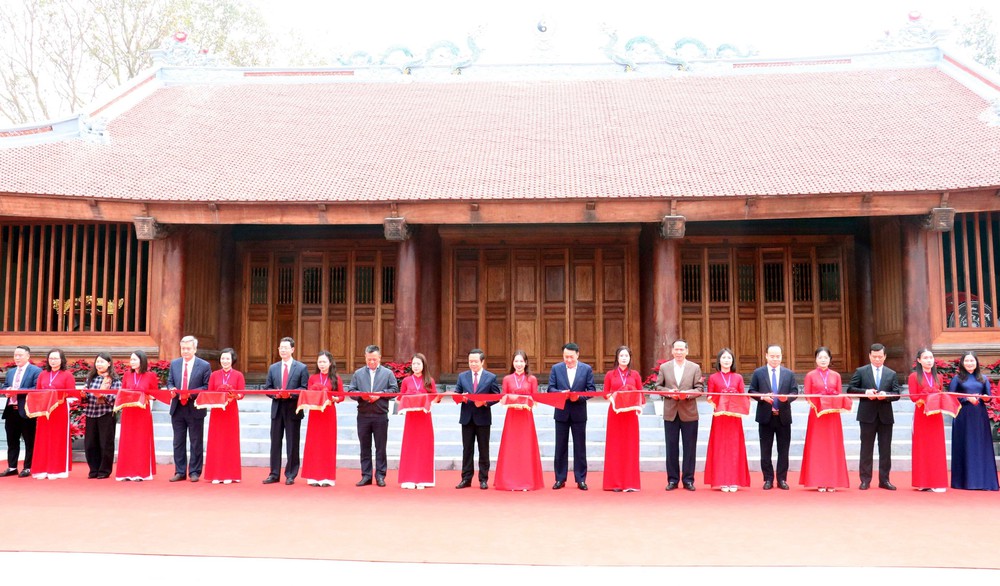 Đại hội XIV của Đảng: Khánh thành tu bổ, tôn tạo Khu di tích lịch sử Đại danh y Hải Thượng Lãn Ông Lê Hữu Trác - Ảnh 4.