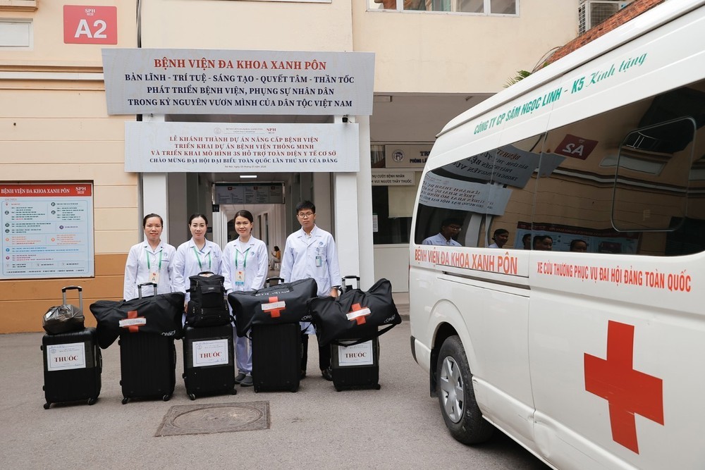 Ngành y tế sẵn sàng phục vụ Đại hội XIV của Đảng - Ảnh 2.