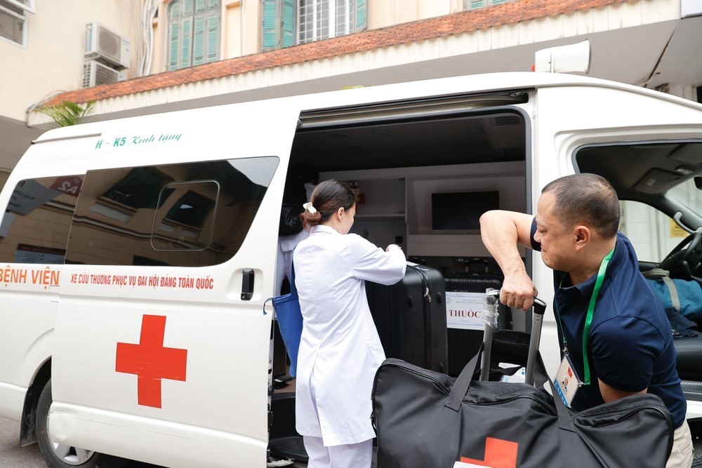 Ngành y tế sẵn sàng phục vụ Đại hội XIV của Đảng - Ảnh 11.