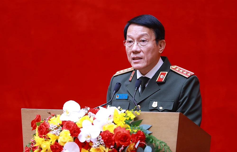 Đại tướng Lương Tam Quang: Lực lượng Công an nhân dân chủ động kiến tạo phát triển, tạo nền tảng thực hiện thắng lợi Nghị quyết Đại hội XIV của Đảng - Ảnh 1.