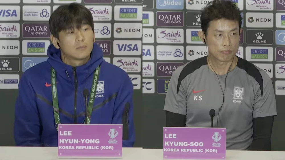 Đội trưởng U23 Hàn Quốc tự tin tuyên bố đánh bại U23 Nhật Bản tại bán kết U23 châu Á - Ảnh 1.