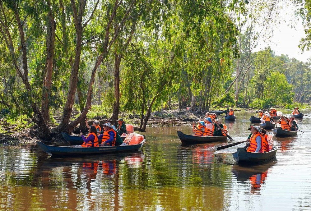 An Giang: Khu du lịch sinh thái Rừng tràm Trà Sư hướng đến phát triển du lịch sinh thái bền vững - Ảnh 4.