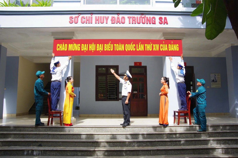 Đại hội XIV của Đảng: Đặc khu Trường Sa vững vàng tuyến đầu, giữ vững chủ quyền biển, đảo - Ảnh 5.