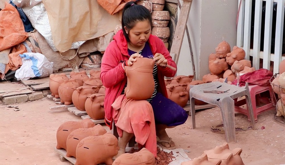 Heo đất - Sắc màu truyền thống trong nhịp mua sắm hiện đại - Ảnh 3.