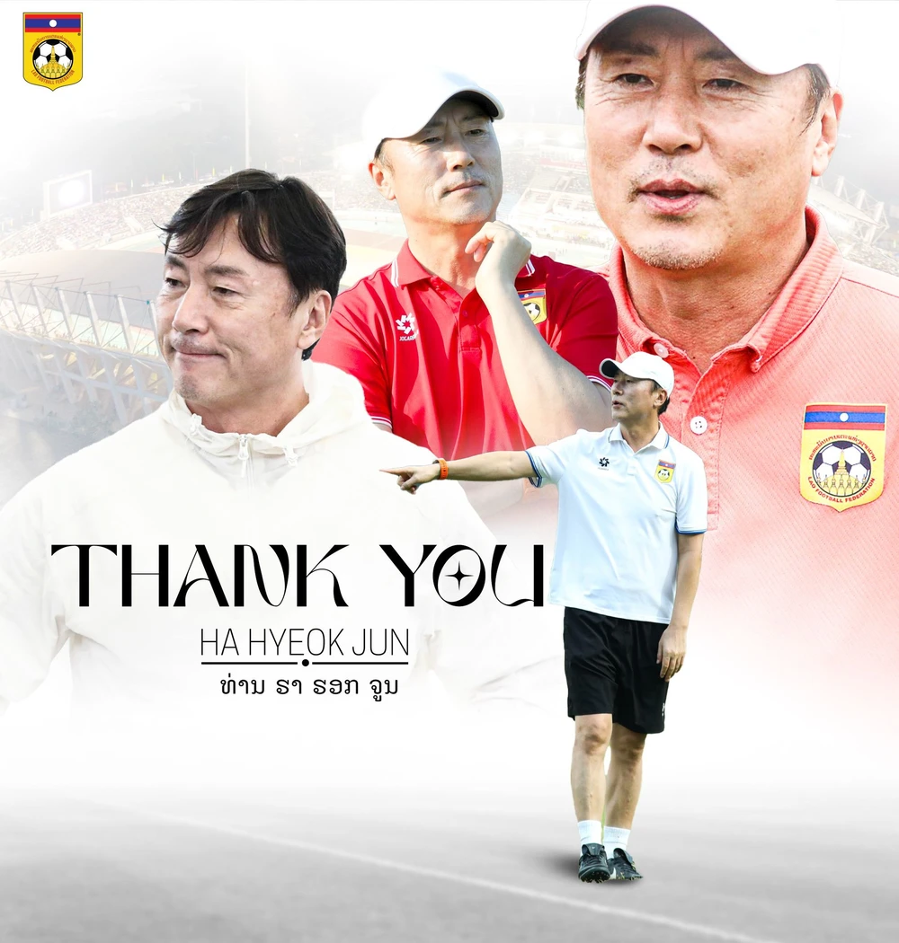 Đồng hương HLV Kim Sang Sik bất ngờ chia tay đội tuyển Lào - Ảnh 1.