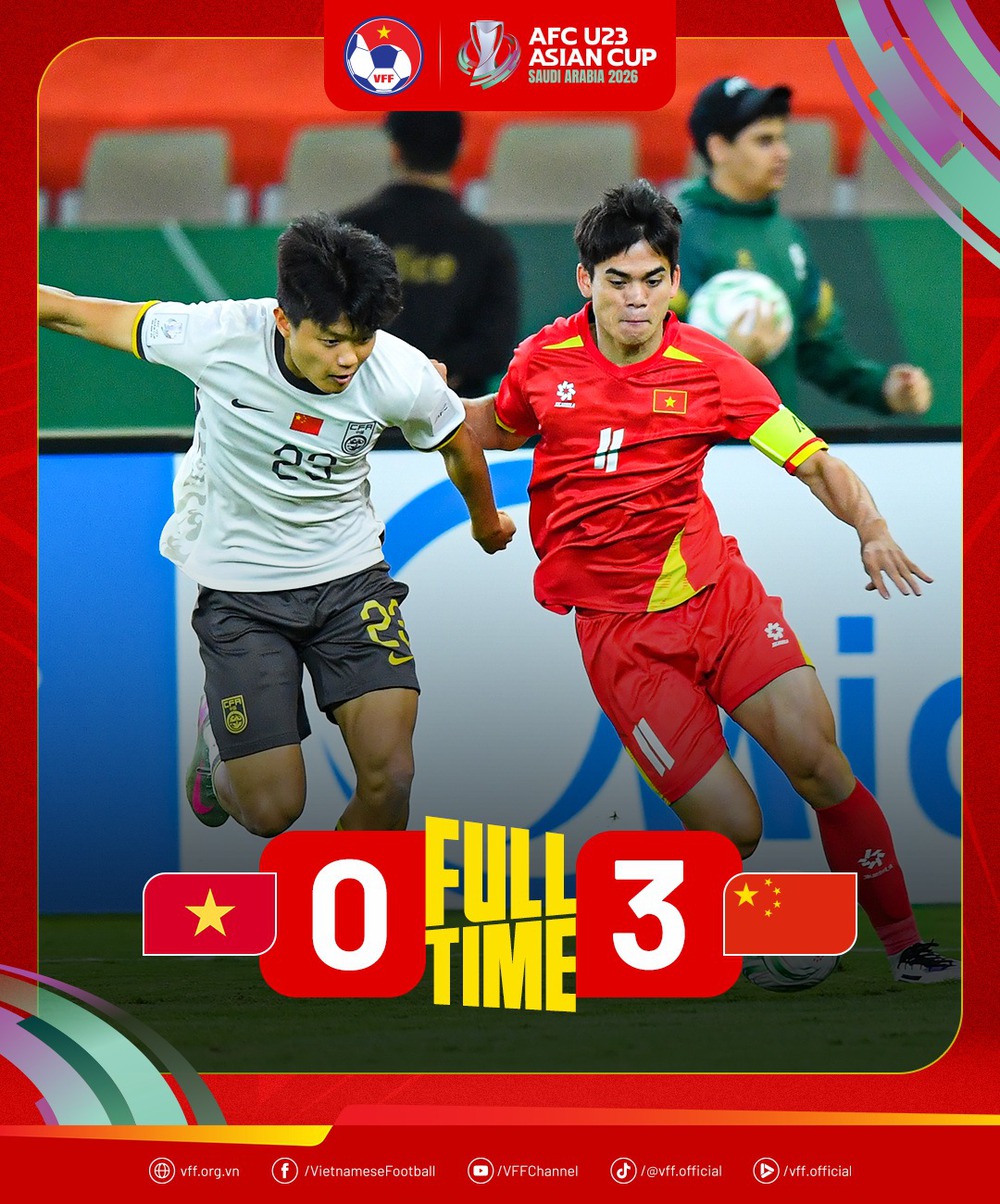 Thua U23 Trung Quốc, U23 Việt Nam tranh hạng ba với U23 Hàn Quốc - Ảnh 1.