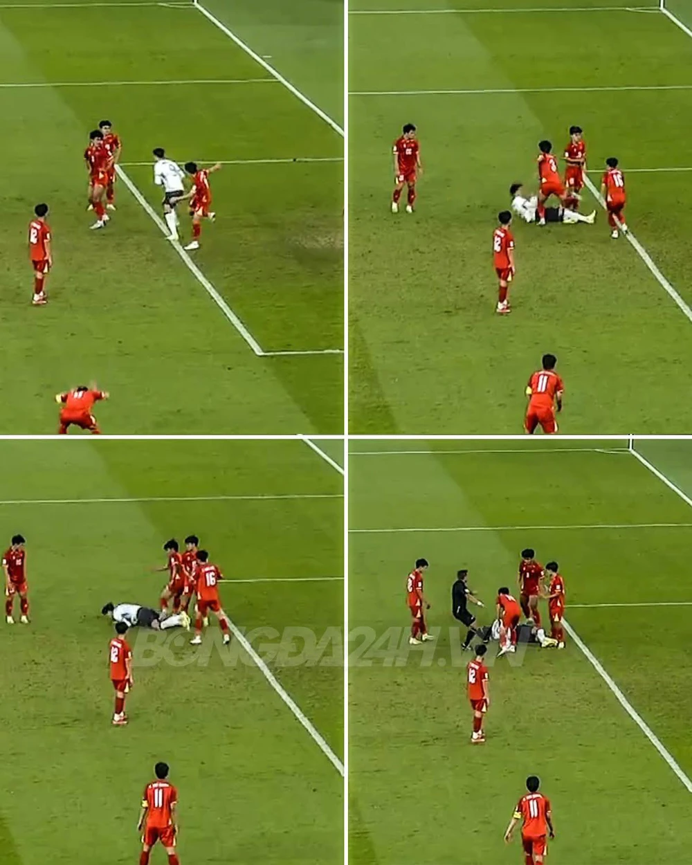 Lý Đức xin lỗi về tấm thẻ đỏ ở trận thua U23 Trung Quốc - Ảnh 2.