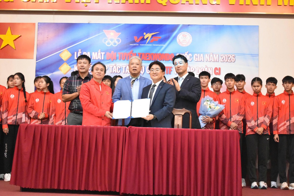 Đội tuyển Taekwondo Việt Nam hướng mục tiêu tới Olympic 2028 - Ảnh 1.