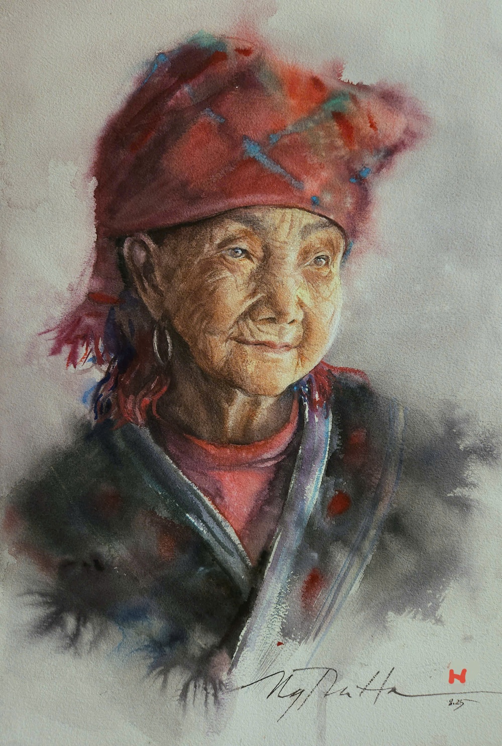 Tác phẩm Hoàng hôn của núi - Nguyễn Thu Hà