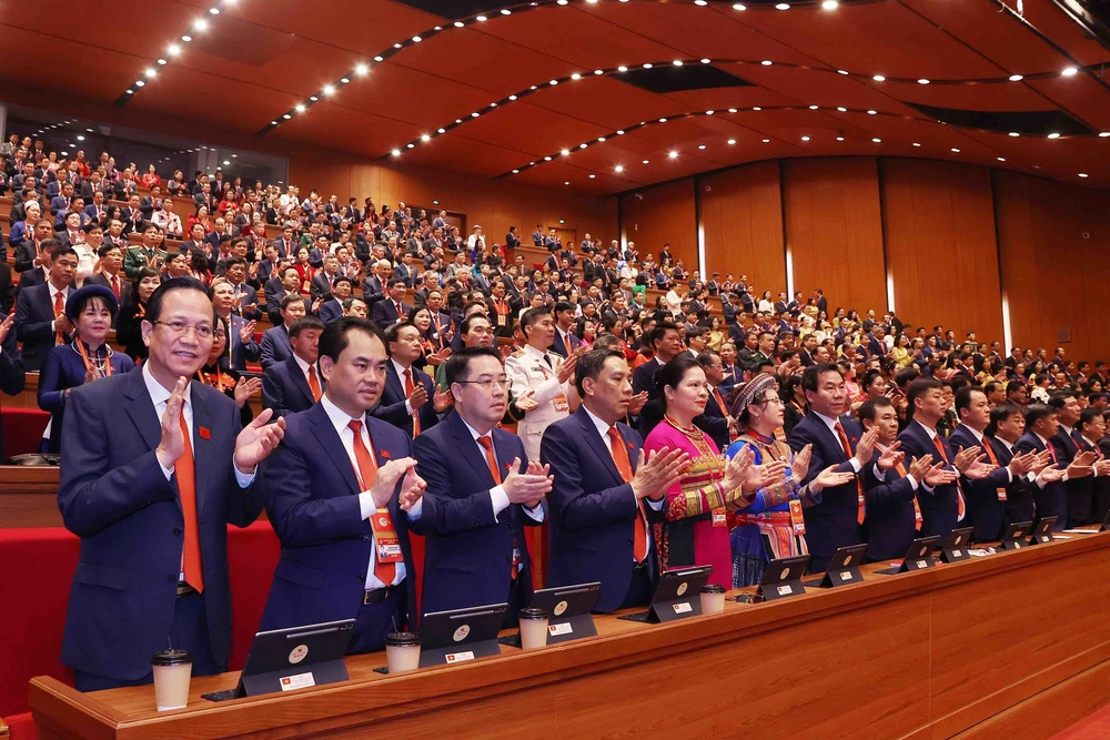 TRỰC TIẾP Khai mạc Đại hội XIV của Đảng: Đại hội mang tính bản lề, mở ra kỷ nguyên phát triển mới - Ảnh 5.